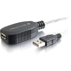 C2G 12m (40ft) USB Extension Cable - USB 2.0 to USB A - Active - M/F - 39.37 ft USB Data Transfer Cable - 39000