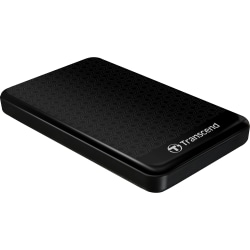 Transcend StoreJet 25A3 2TB External Hard Drive, SATA, Black