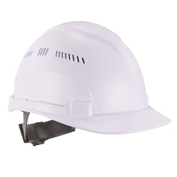 Ergodyne Skullerz 8966 Lightweight Cap-Style Vented Hard Hat, White