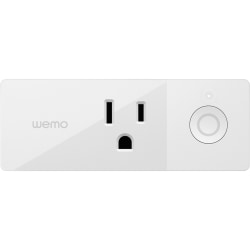 Belkin® Wemo® Mini Smart Plug, White, F7C063