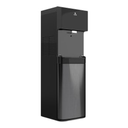 Avalon Electric Bottleless Hot/Cold Freestanding Water Cooler, 41"H x 12"W x 13"D, Black