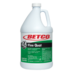 Betco® Pine Quat Floor Disinfectant & Deodorizer, 1 Gallon Bottle, Case Of 4