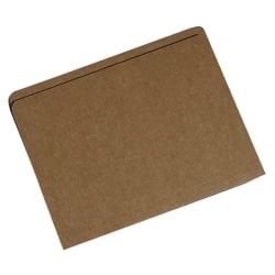 SKILCRAFT® File Folders, Straight Cut, Letter Size, 30% Recycled, Kraft, Pack Of 100 (AbilityOne 7530-00-663-0031)