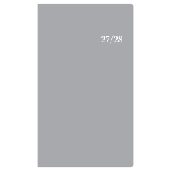2027 Passages Solid Gray Monthly Planner (24-Month) 3.625x6.125