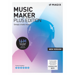 Magix Music Maker Plus Edition 2019, Disc