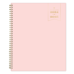 2024-2025 Day Designer Weekly/Monthly Planning Calendar, 8-1/2" x 11", Blush, July To June, 144859
