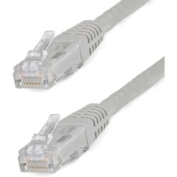 StarTech.com 2ft CAT6 Ethernet Cable - Gray Molded Gigabit CAT 6 Wire