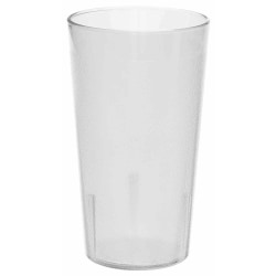 Cambro Colorware Tumblers, 20 Oz, Clear, Pack Of 12 Tumblers