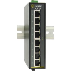 Perle IDS-108F-S1SC20D-XT - Industrial Ethernet Switch - 9 Ports - 10/100Base-TX, 100Base-BX-U - 2 Layer Supported - Rail-mountable, Panel-mountable, Wall Mountable - 5 Year Limited Warranty