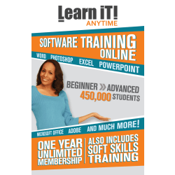 Learn iT! Anytime Online Training, 1 Year Subscription Card