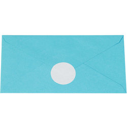 Tape Logic® Round Mailing Labels, DL760, 1", White, Roll Of 5,000