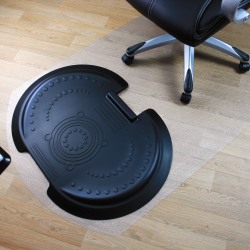Floortex® AFS-TEX® 5000 S2S "Sit to Stand" Solution for Hard Floor, Black