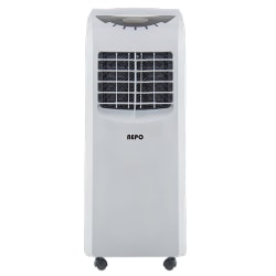 NEPO 12,000 BTU Portable AC, Cool, Fan And Dehumidifier With Self Evaporator And Remote, 14-1/4" x 11-13/16", White