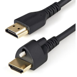 StarTech.com HDMI Cable With Locking Screw, 3.3'