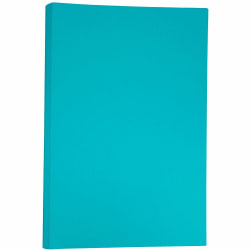 JAM Paper® Card Stock, Sea Blue, Ledger (11" x 17"), 65 Lb, Pack Of 250