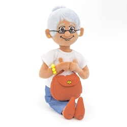 Jibarito Plush Character, La Abuela, Total Qty 1