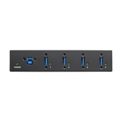Eaton Tripp Lite series 4-Port Rugged Industrial USB 3.0 SuperSpeed Hub - Hub - 4 x SuperSpeed USB 3.0 - DIN rail mountable, wall-mountable