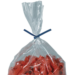 Office Depot® Brand Paper Twist Ties For Poly Bags, 3/16" x 7", Blue, Case Of 2,000