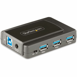 StarTech.com 7-Port USB Hub, USB 3.0 5Gbps, USB-A to 7x USB-A, Self Powered USB-A Expansion Hub w/ 35W Power Supply - 5G7ASUSBAHUB