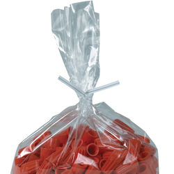 Plastic Ties For Poly Bags, 3/16" x 7", White, Box Of 2,000