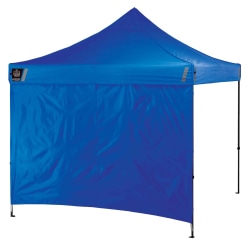 Ergodyne SHAX 6098 Pop-Up Tent Sidewall, 10' x 10', Blue