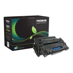 MSE Remanufactured Black High Yield Toner Cartridge Replacement For HP CE255X