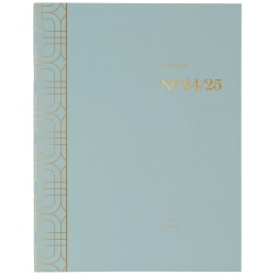 2024-2025 Cambridge® WorkStyle® Monthly Academic Planner, 8-1/2" x 11", Mellow Frost, July 2024 To June 2025, 1606-091A-46