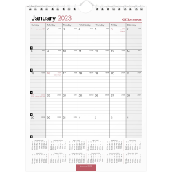 Wall Calendar Calendars - Office Depot