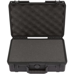 SKB iSeries Protective Case With Cubed Foam, 12"H x 8"W x 3"D, Black
