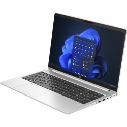 HP ProBook 450 G10 15.6" Notebook - Full HD - 1920 x 1080 - Intel Core i5 13th Gen i5-1335U Deca-core (10 Core) 1.30 GHz - 8 GB Total RAM - 256 GB SSD - Pike Silver Plastic - Intel Chip - Windows 11 Pro - Intel UHD Graphics