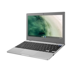Samsung Chromebook 4 - Intel Celeron - N4020 / up to 2.8 GHz - Chrome OS - UHD Graphics 600 - 4 GB RAM - 32 GB eMMC - 11.6" 1366 x 768 (HD) - Wi-Fi 5 - satin gray