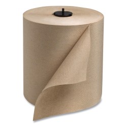 Tork® Hardwound Basic Paper Wiper Roll Towel, 1-Ply, 7.68" x 1,150 ft, Natural, 4 Rolls/Carton