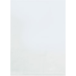 Office Depot® Brand 3 Mil Flat Poly Bags, 8" x 15", Clear, Case Of 1000