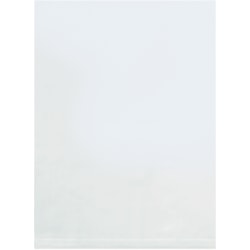 Office Depot® Brand 3 Mil Flat Poly Bags, 10" x 12", Clear, Case Of 1000