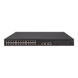 HPE 1950-24G-2SFP+-2XGT-PoE+(370W) Switch - 26 Ports - Manageable - Gigabit Ethernet, 10 Gigabit Ethernet - JG962AABA