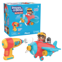 Educational Insights Design & Drill Bolt Buddies, Plane