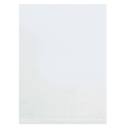 Partners Brand 6 Mil Flat Poly Bags, 30" x 40", Clear, Case Of 100