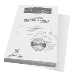 Rite in the Rain® All-Weather Multi-Use Printer & Copy Paper, White, A3, 200 Sheets Per Pack, 20 Lb, 84 Brightness
