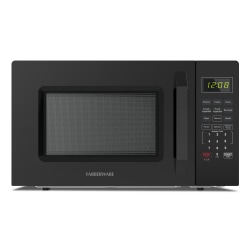 Farberware 1000W Compact Countertop Microwave Oven, 1.1 Cu. Ft., Black, Total Qty 1