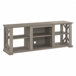 Bush® Furniture Homestead Farmhouse TV Stand For 70" TVs, Driftwood Gray, Standard Delivery