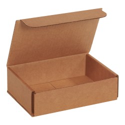 Partners Brand Corrugated Mailers, 2"H x 5"W x 8"D, Kraft, Pack Of 50 Mailers