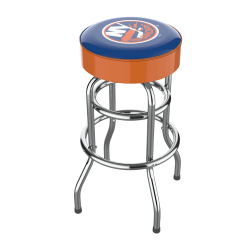 Imperial NHL Backless Swivel Bar Stool, New York Islanders