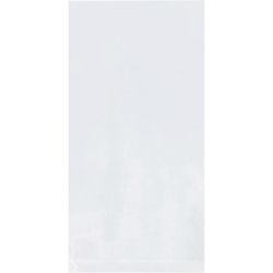 Partners Brand 1 Mil Flat Poly Bags, 15" x 18", Clear, Case Of 1000
