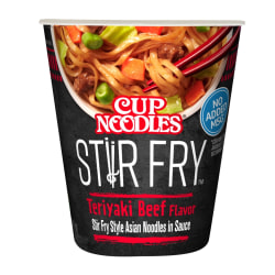 Nissin Cup Of Noodle Teriyaki Beef Stir Fry, 3 Oz