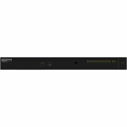 Netgear AV Line M4250-12M2XF 12x2.5G and 2xSFP+ Managed Switch (MSM4214X) - 12 Ports - Manageable - Gigabit Ethernet, 10 Gigabit Ethernet - 1000Base-T, 10GBase-X - 3 Layer Supported - Modular - 37.90 W Power Consumption