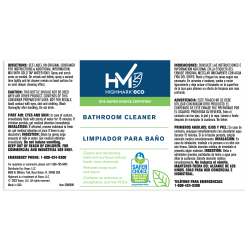 Highmark® Secondary Labels, Bath Cleaner