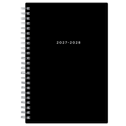 2027 Black Monthly Reference Notes (2-Year) 5x8