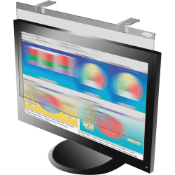 Kantek LCD Protect Privacy/Anti-Glare Filter Silver - For 24" WidescreenMonitor - Scratch Resistant - Anti-glare - 1 Each