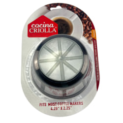Cocina Criolla Reusable Coffee Filter, Total Qty 1