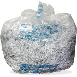 GBC Shredder Bags - For Large Office Shredders - 30 gal - 3.9" Height x 4" Width x 10.3" Depth - 25/Box - Plastic - Clear